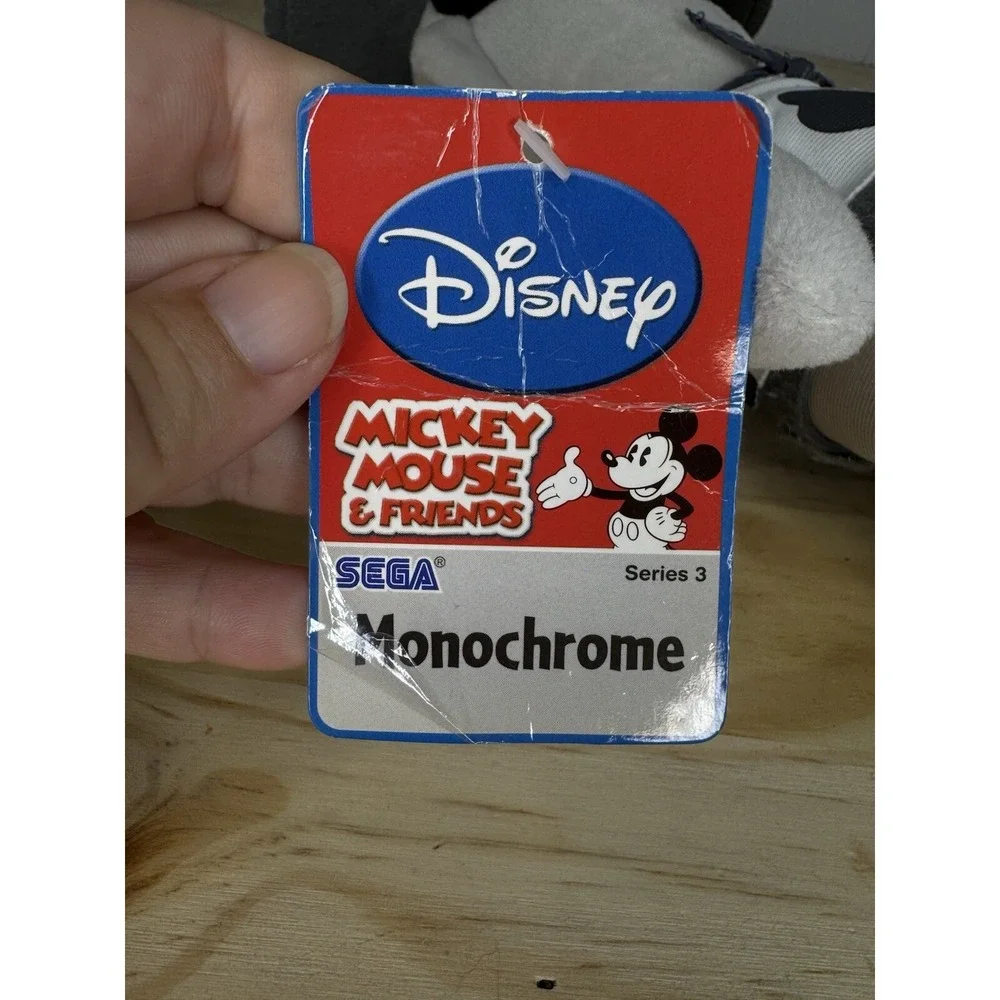 Disney Toy Story Plush Monochrome WOODY 14" Cowboy Sega Series 3 Black White - Picture 7 of 15